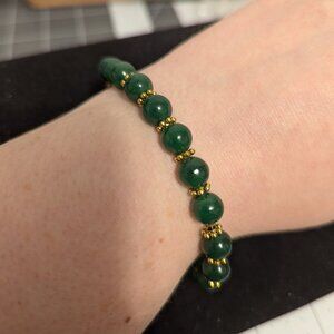 Dark Green Aventurine Bracelet